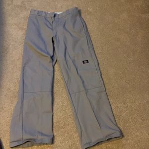 Tan loose fit dickie pants
